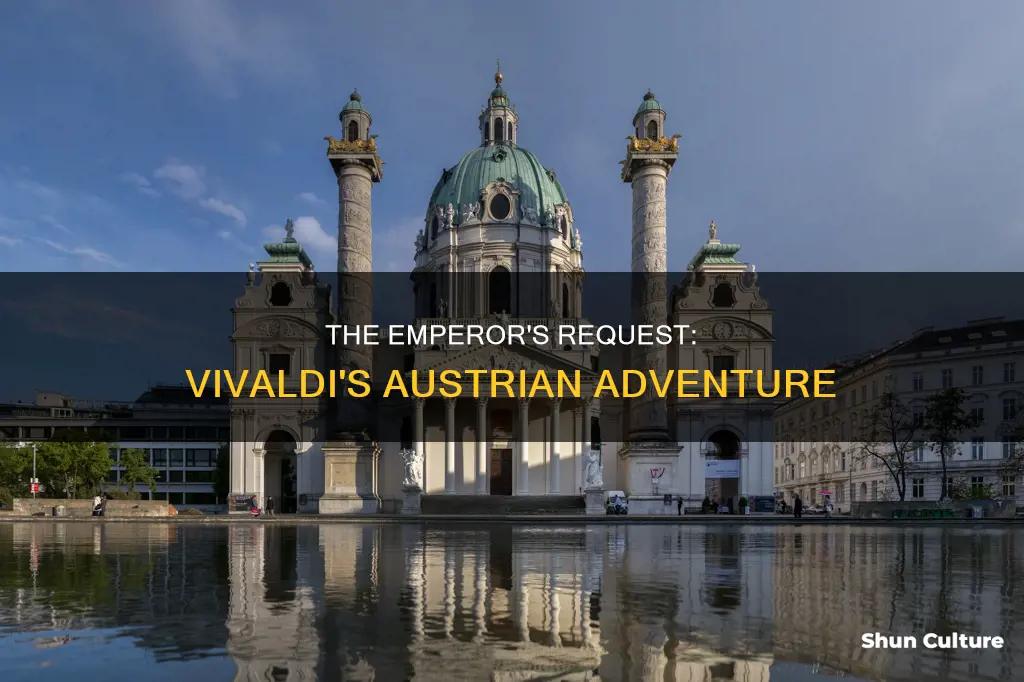 which emperor convinced vivaldi to leave venice for austria