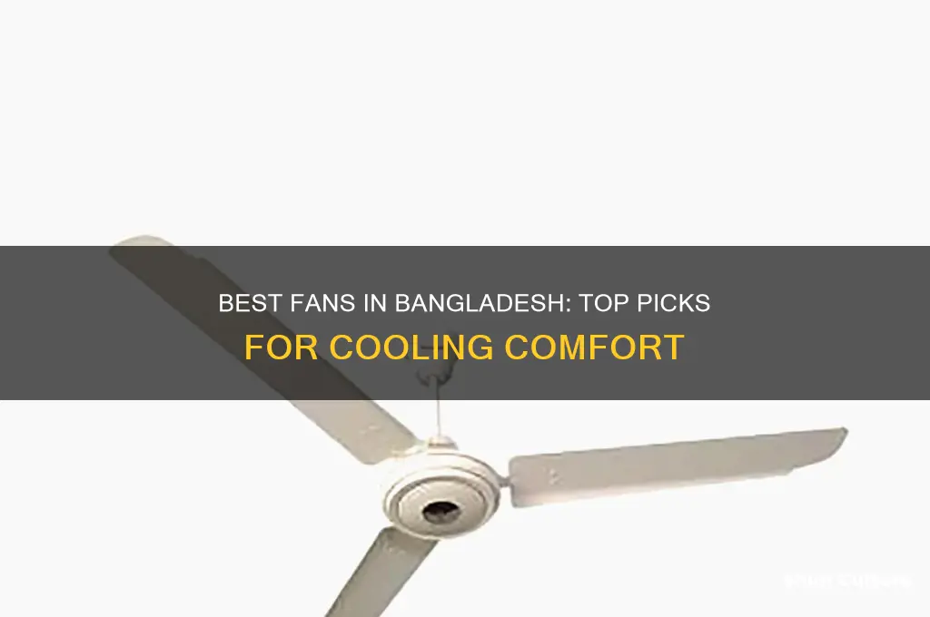 which fan is best in bangladesh