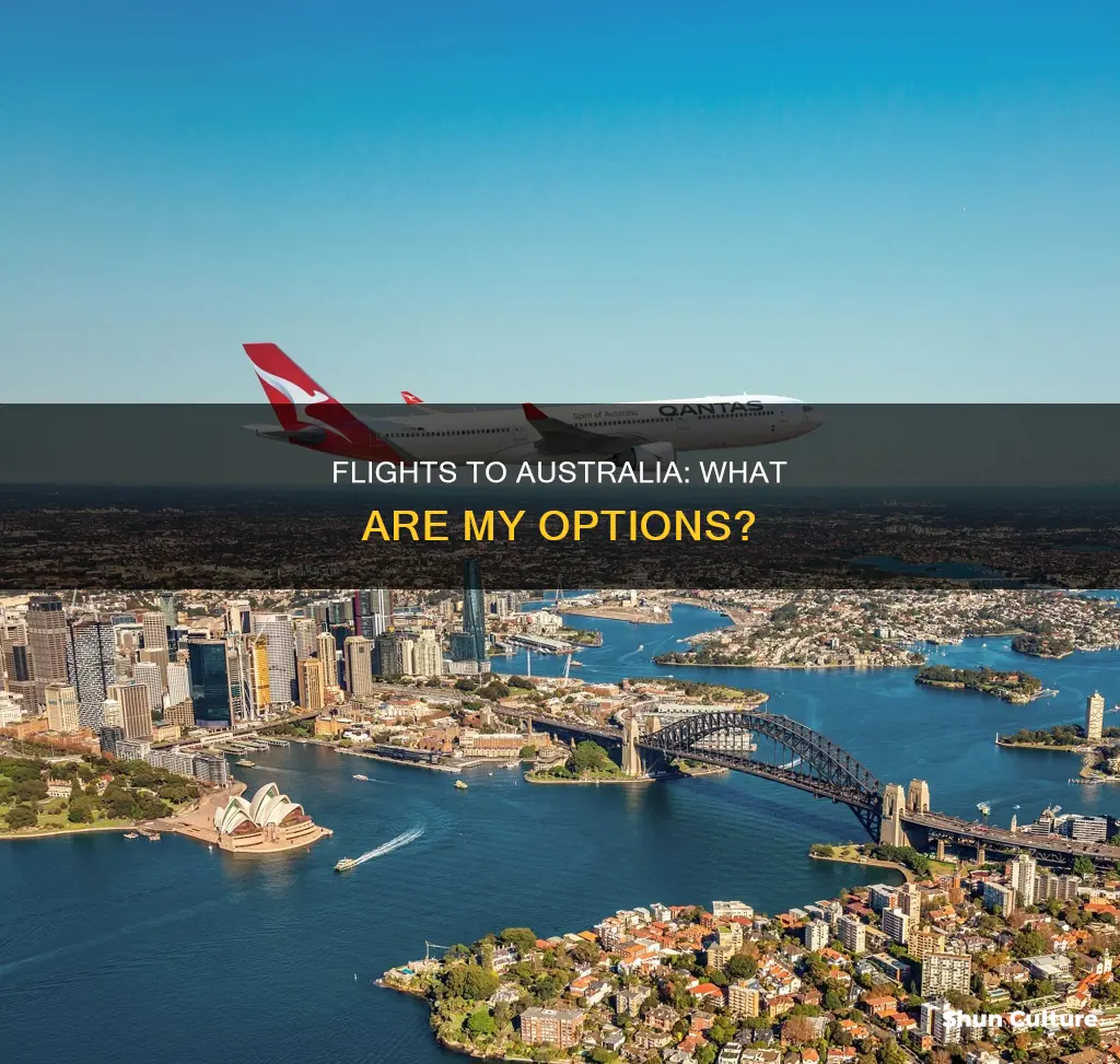 which flights are flying to australia