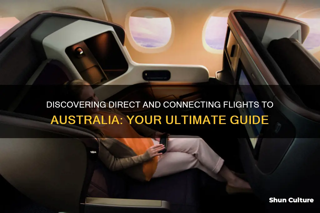 which flights are going to australia