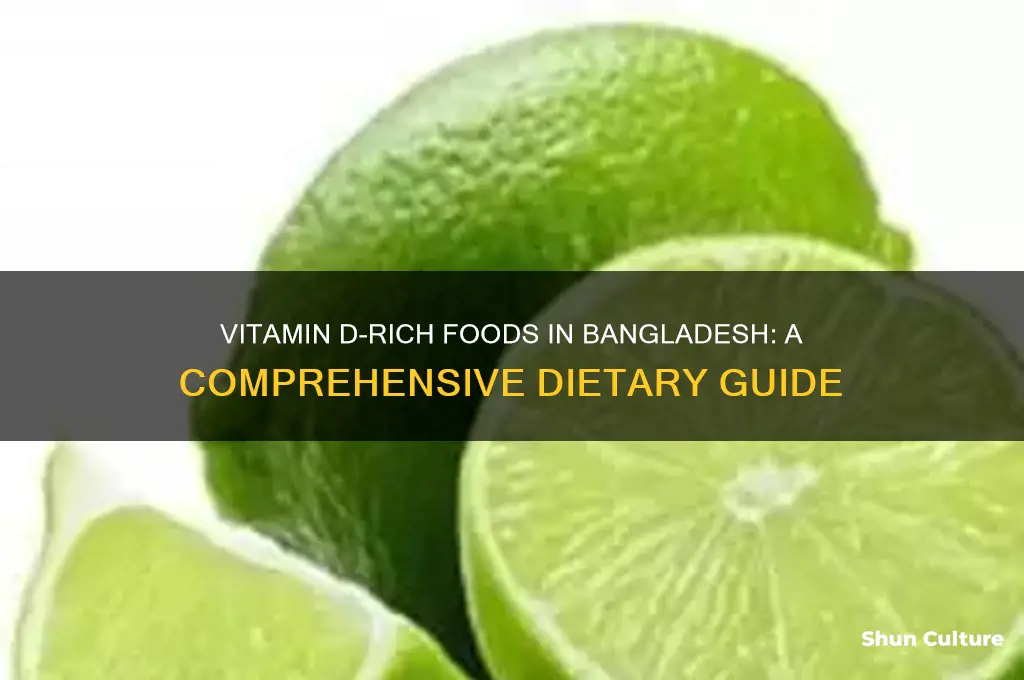 which food contain vitamin d in bangladesh