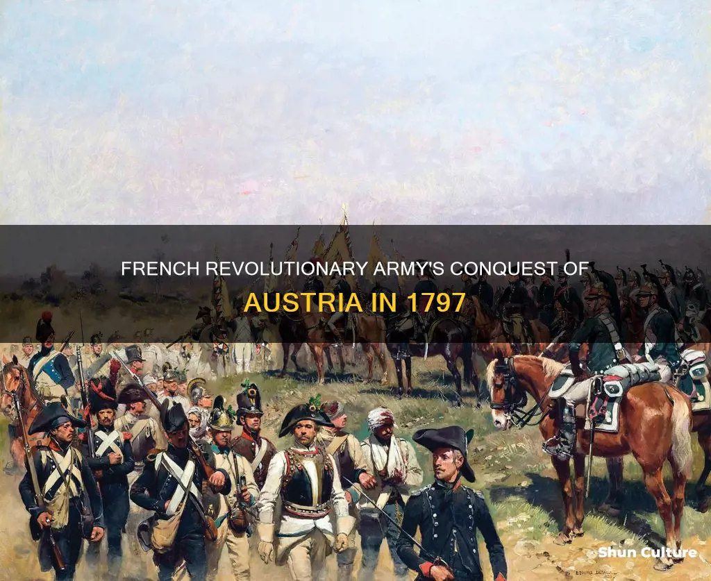 which french army held austria 1797