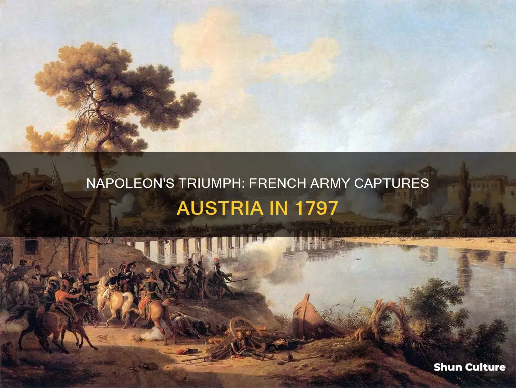 which french army held austria 1797