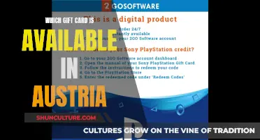 Gift Cards in Austria: Availability and Options