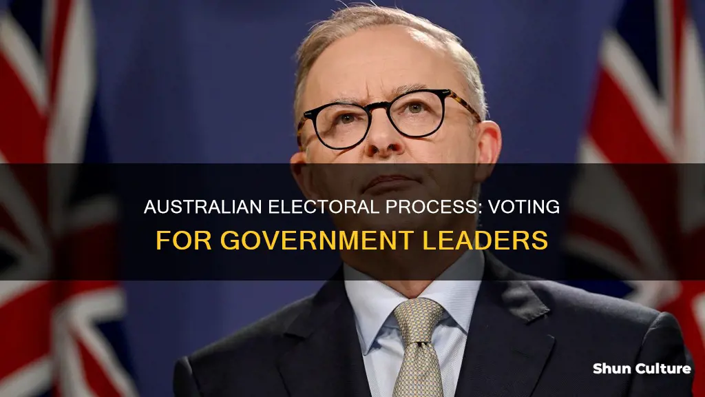 which government leader do citizens in australia vote for
