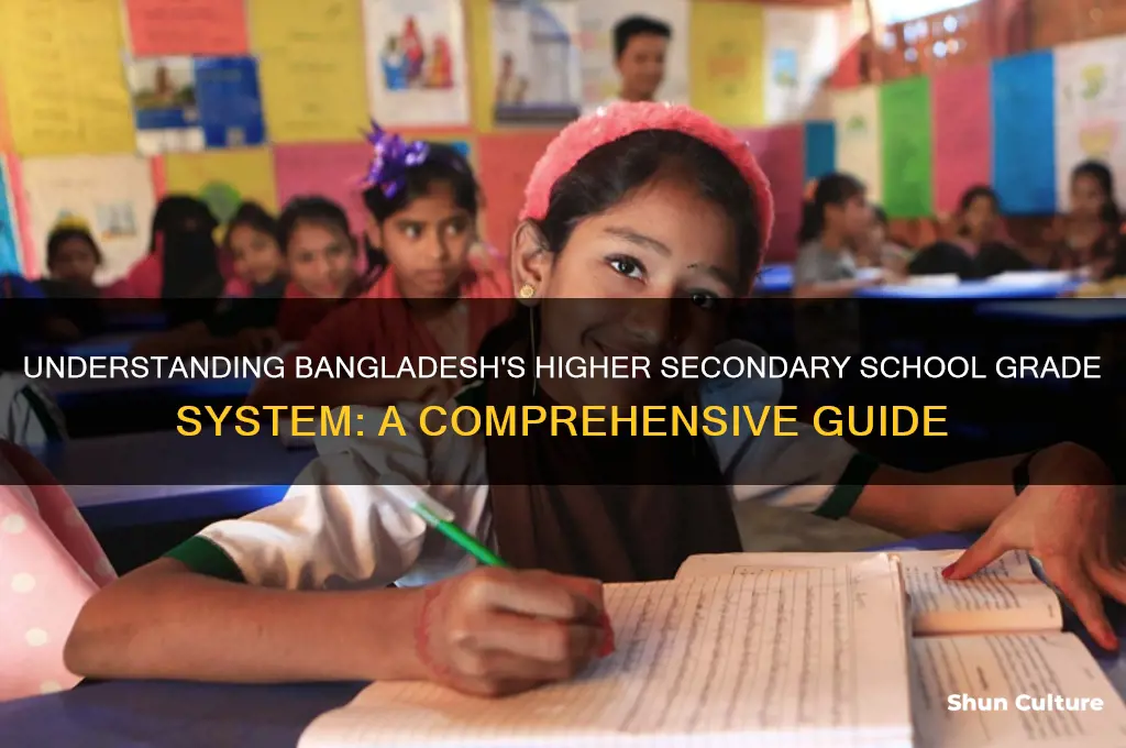 which grade is higher scondary school in bangladesh