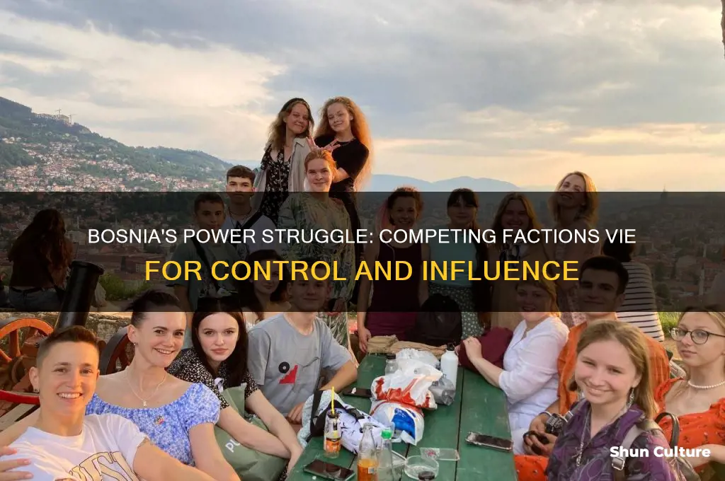 which group surviving for control of bosnia