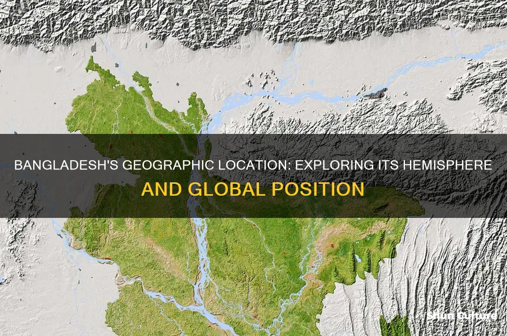 which hemisphere is bangladesh in