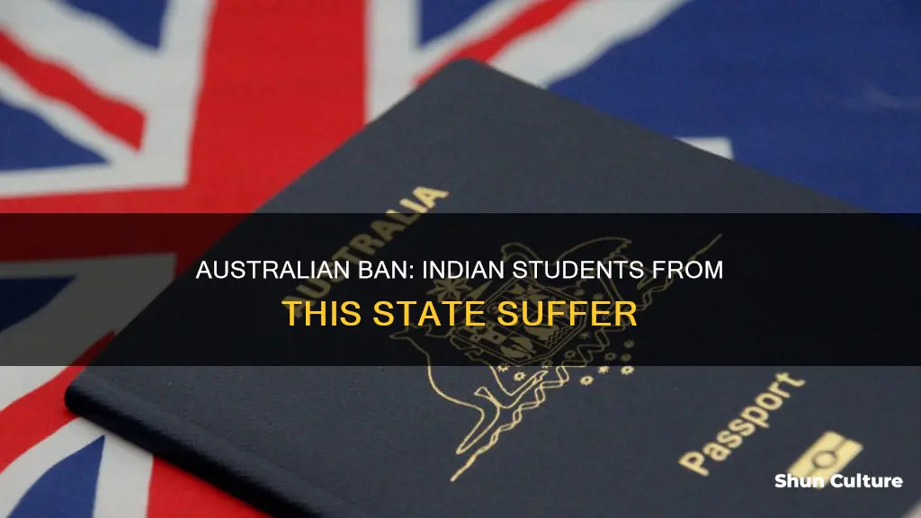 which indian state students are banned in australia