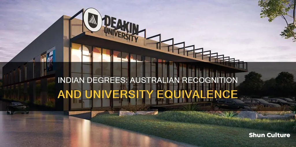 which indian universities are recognised in australia