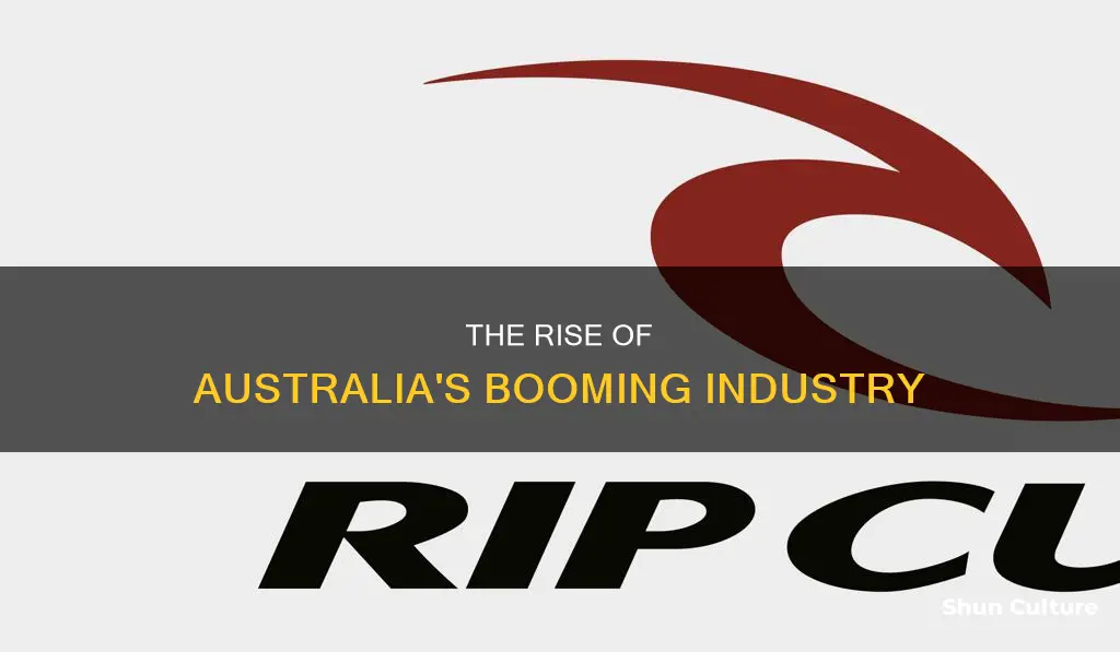 which industry became very popular in australia