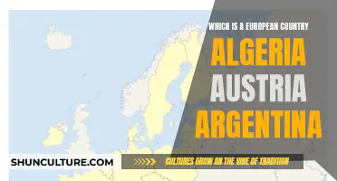 European Country: Algeria, Austria, Argentina: A Country Comparison