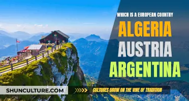Exploring Algeria, Austria, and Argentina: A European Country Conundrum