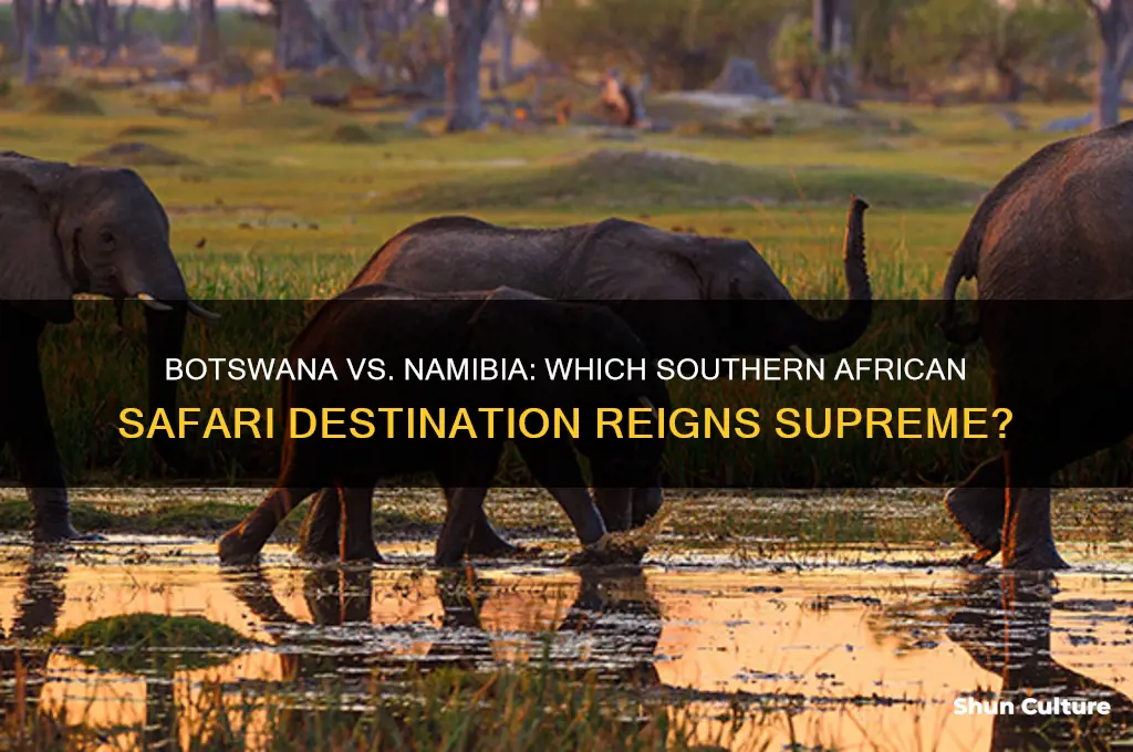 which is better botswana or namibia