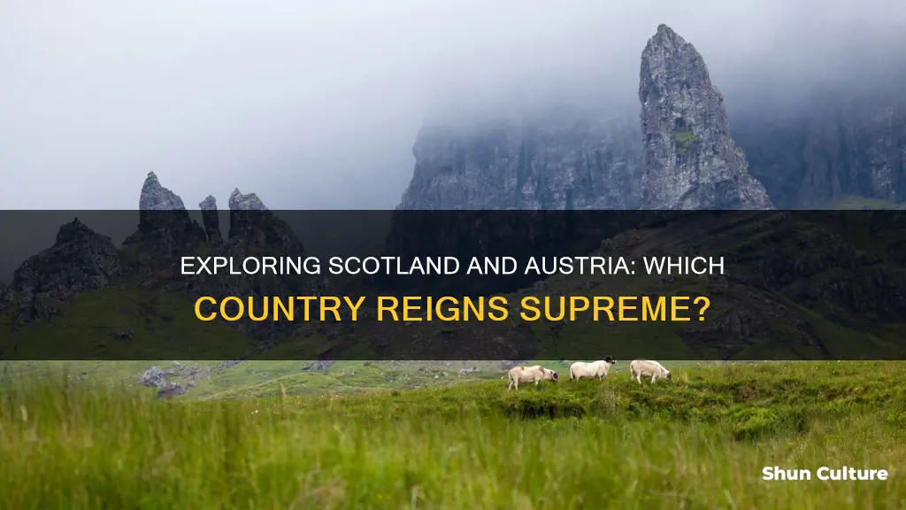 which is better to visit scottland or austria