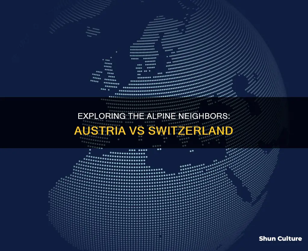 which is bigger austria or switzerland