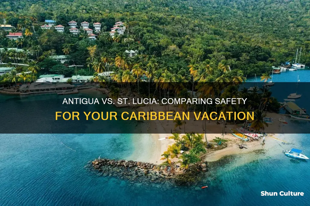 which is safer antigua or st lucia