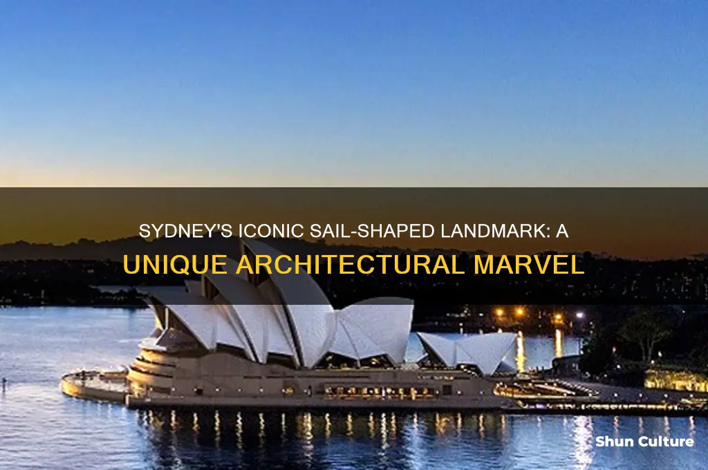 which landmark in sydney australia is shaped like sales