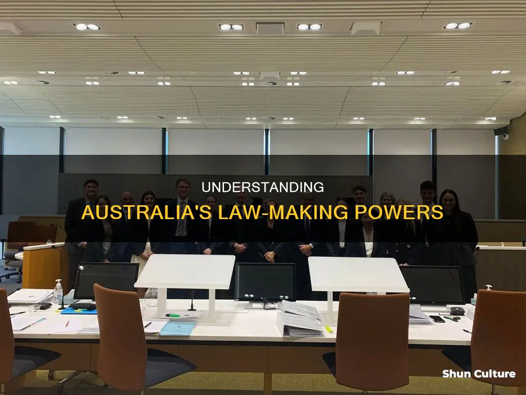 which level of government makes laws for australia