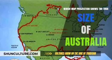True Size of Australia: Map Projections