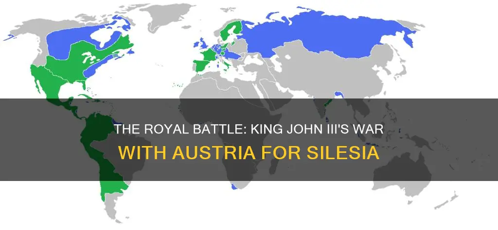 which monarch went to war with austria to gain silesa