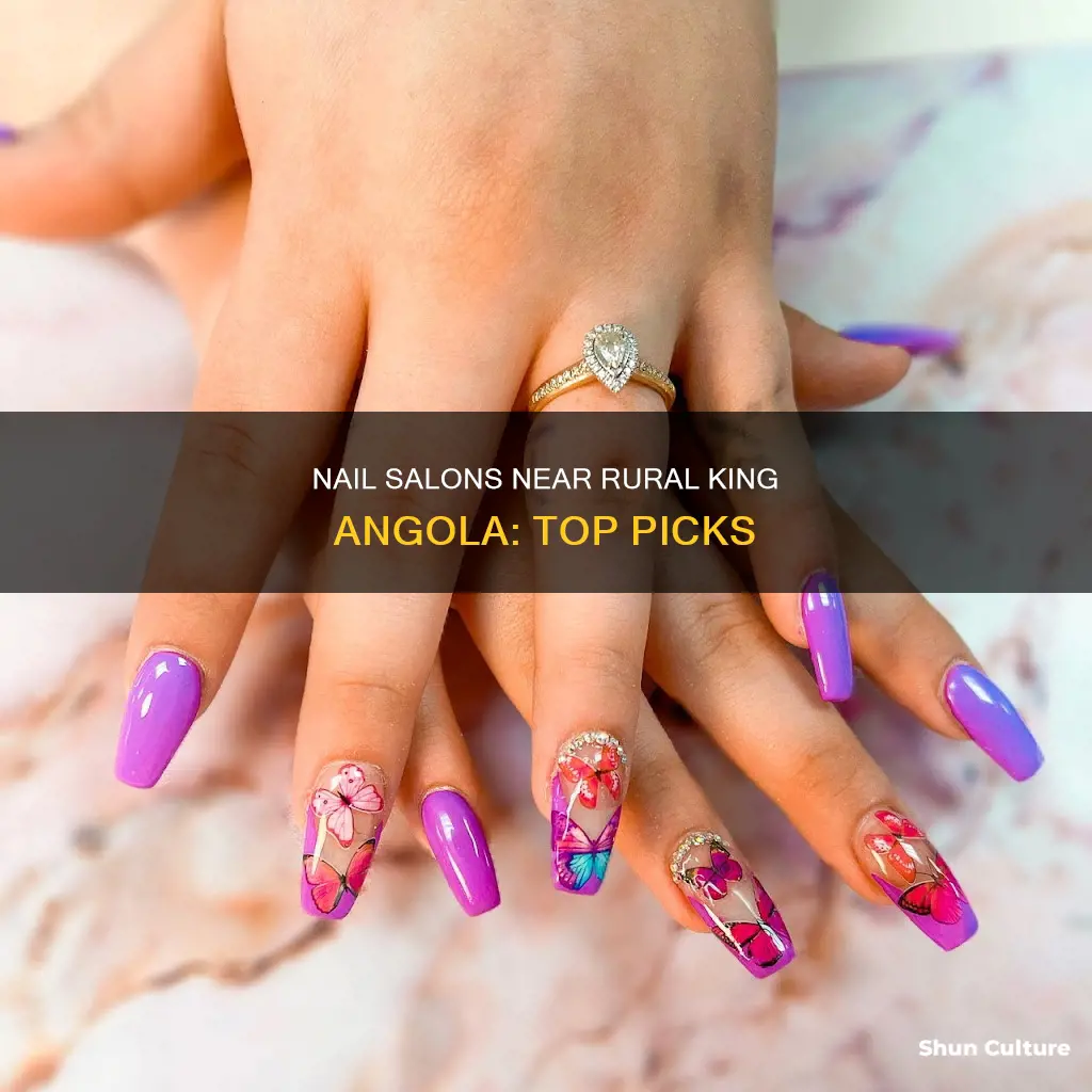 which nail salon is near rural king in angola