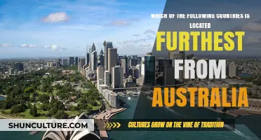 Exploring the Farthest Countries from Australia