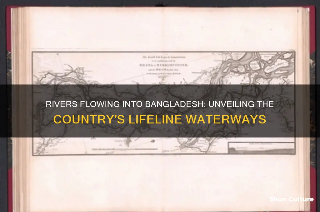 which of the following rivers flows into bangladesh