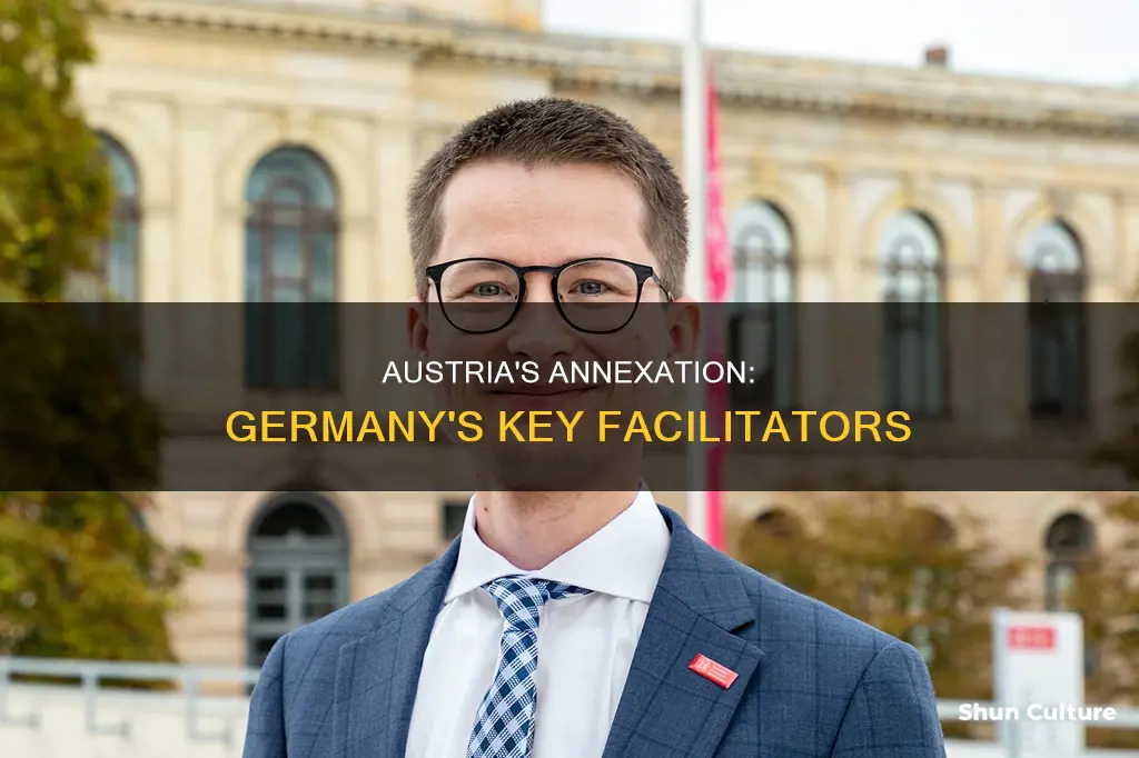 which of these factors helped germany annex austria