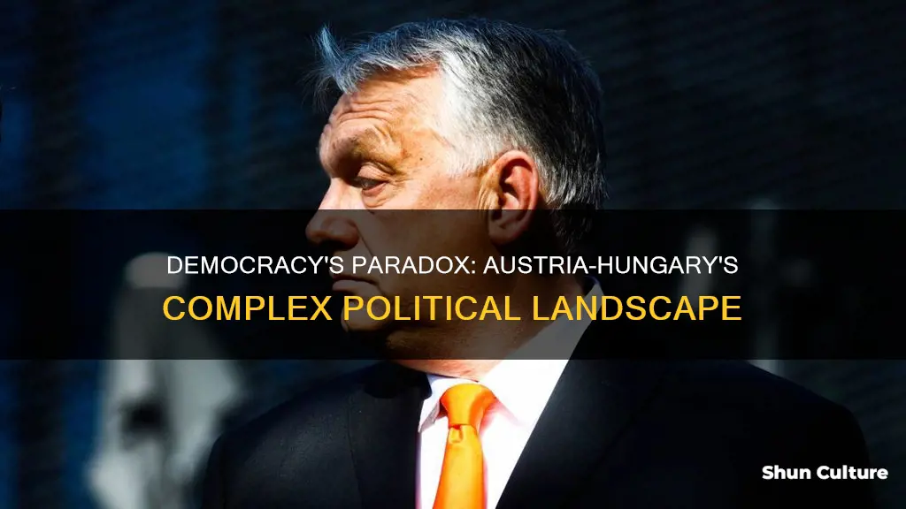 which of these is true democracy in austria-hungary