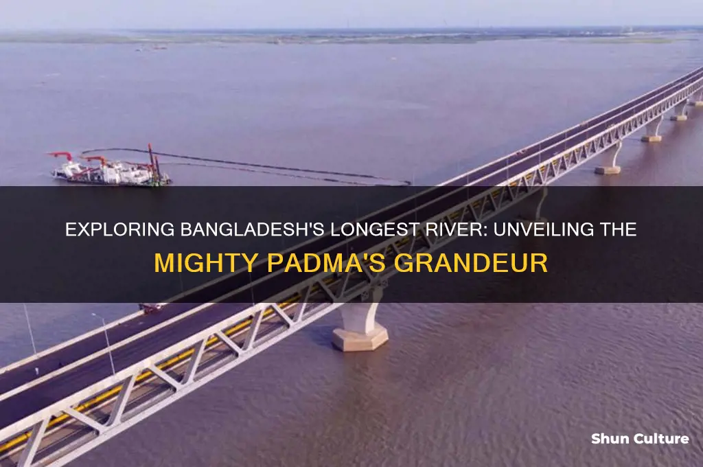 which one is the largest river in bangladesh