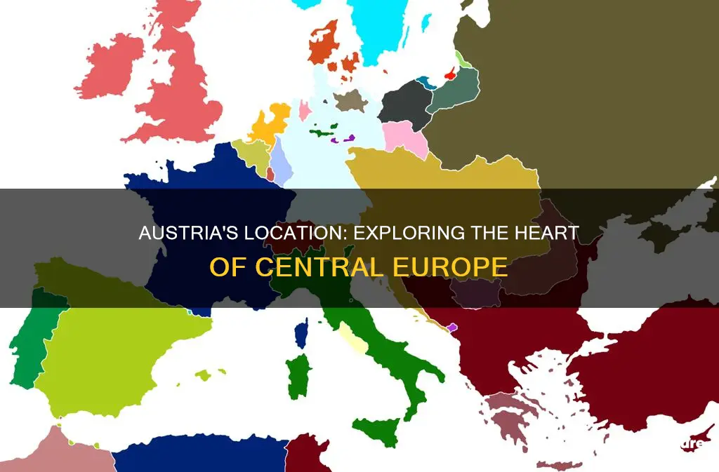 which part of europe is austria located