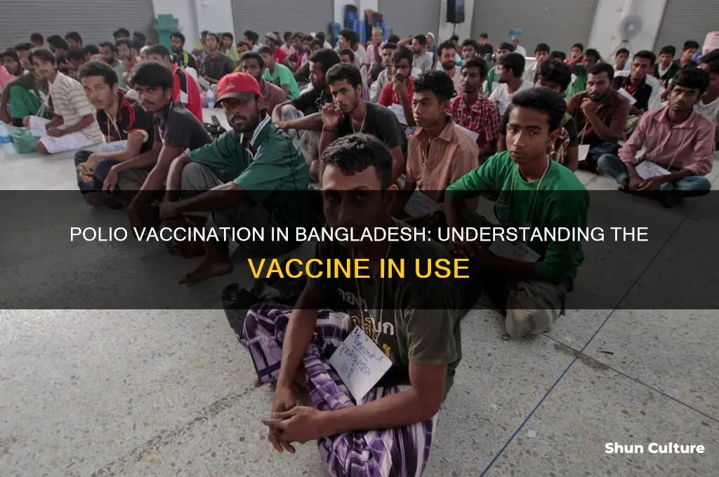 which polio vaccine is used in bangladesh