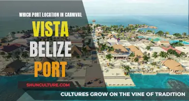 Carnival Vista's Belize Port Location