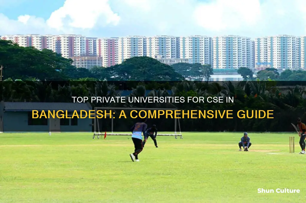 which private university is best for cse in bangladesh