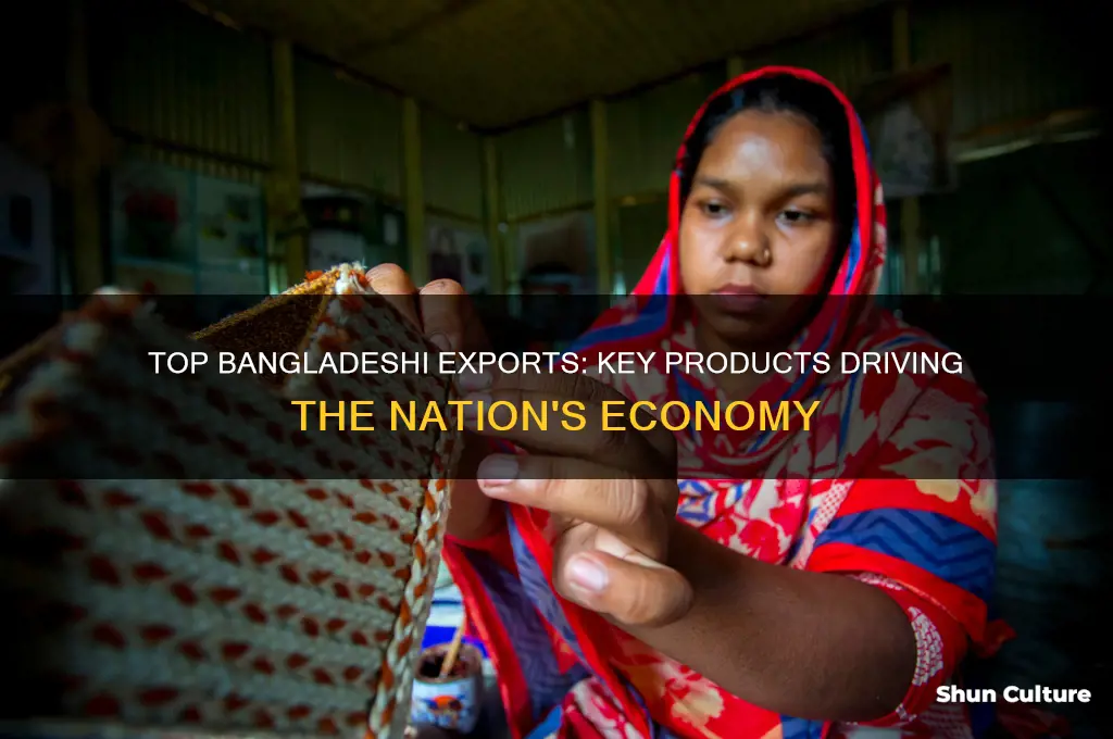 which product export from bangladesh