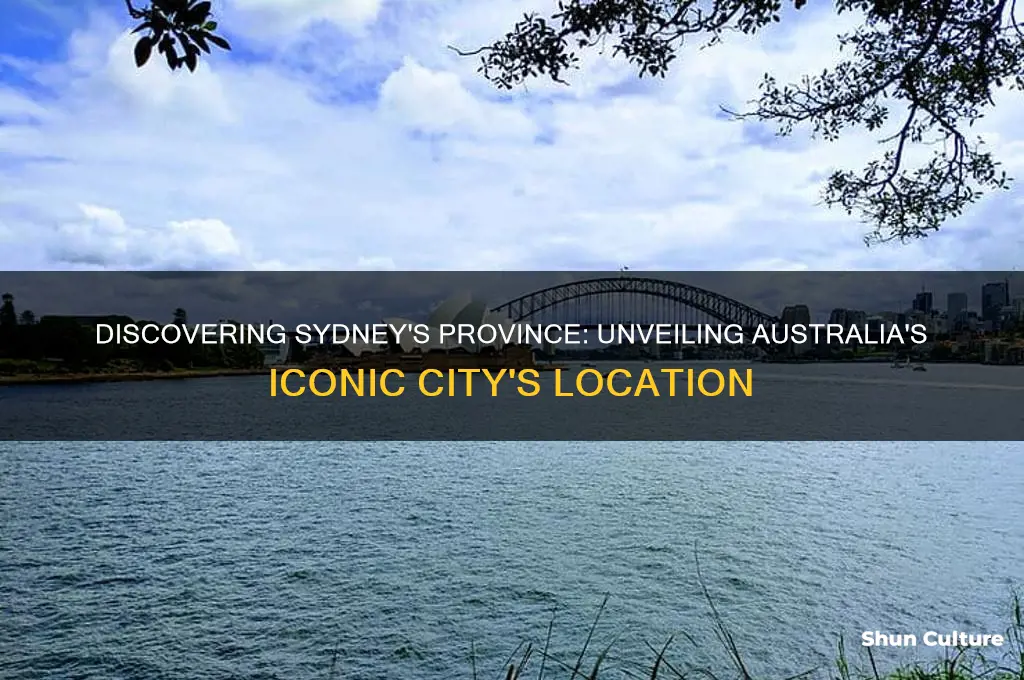 which province of australia is sydney in