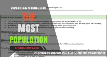 Religious Population of Australia: Who's on Top?