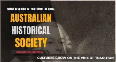 Who Was the Reverend Behind the Royal Australian Historical Society?