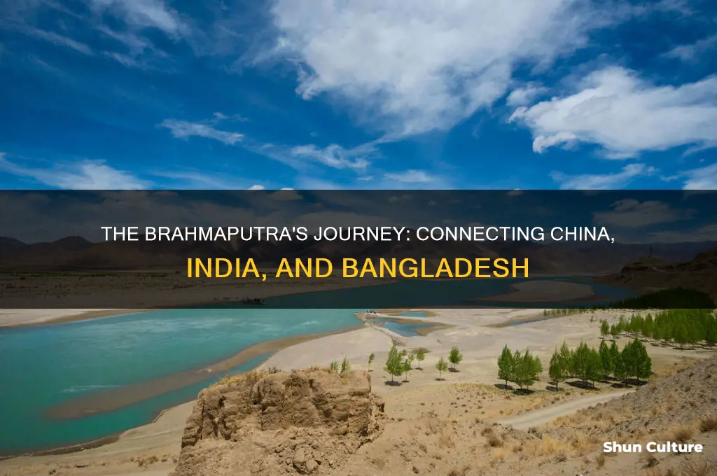 which river flows across china india and bangladesh
