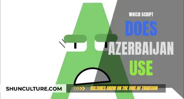 The Script of Azerbaijan: A Cultural Identity