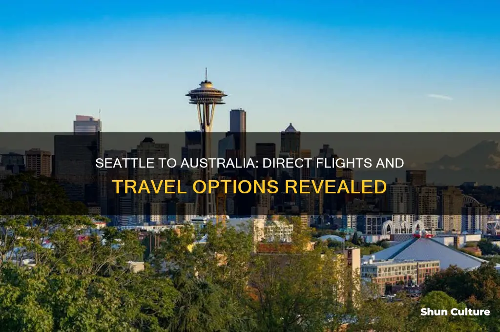 which seattle flights go to australia
