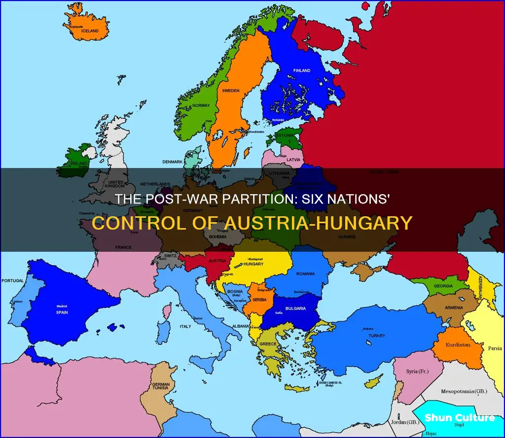 which six nations possessed austria hungary after ww1