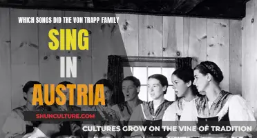 The Von Trapp Family's Austrian Song Repertoire