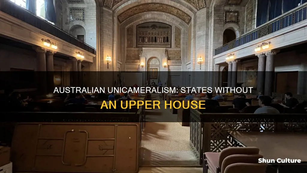 which state does not have a bicameral parliament australia