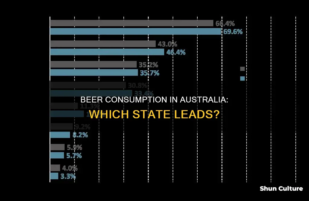 which state drinks the most beer in australia