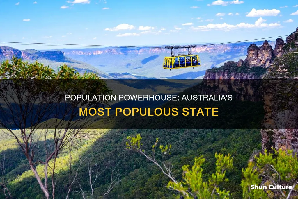 which state has more people than any other in australia