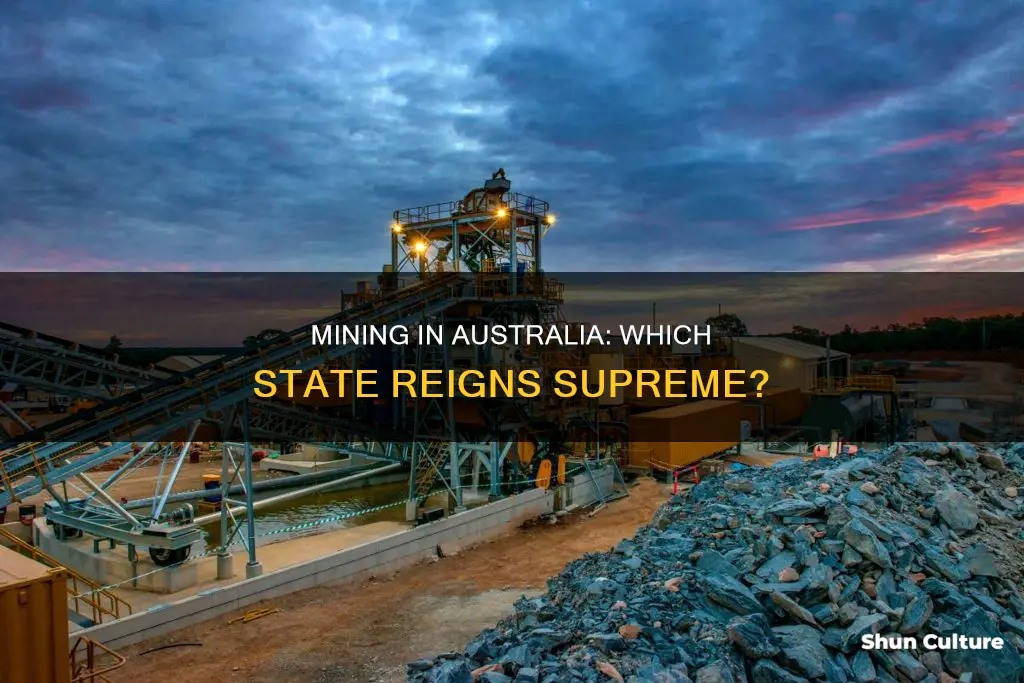 which state in australia has the biggest mining industry