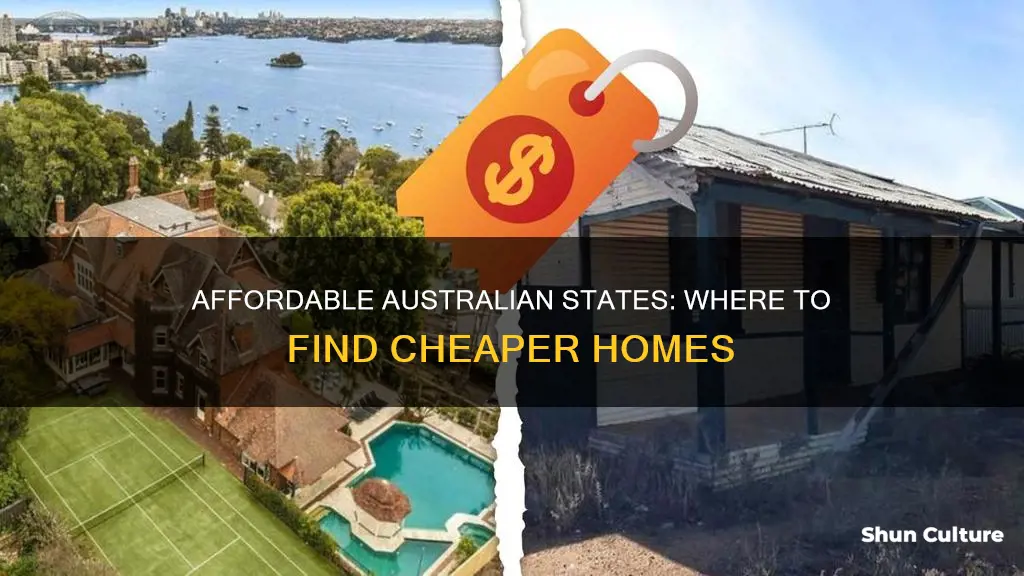 which state in australia has the cheapest houses