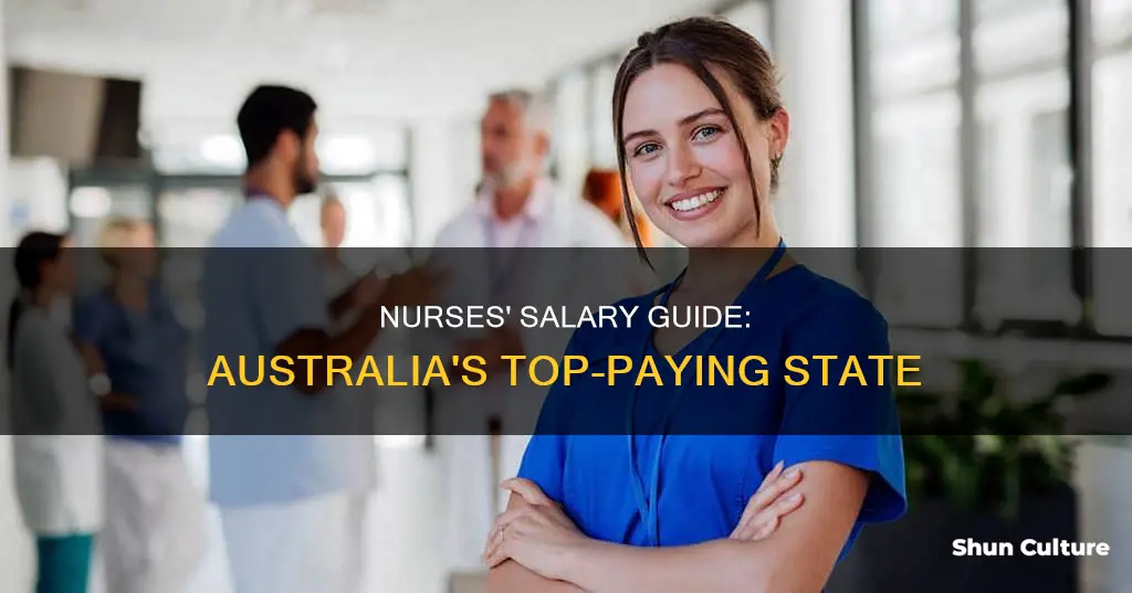 which state in australia has the highest salary for nurses